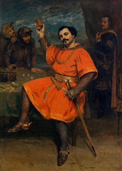 Louis Guéymard as Robert the Devil by Gustave Courbet